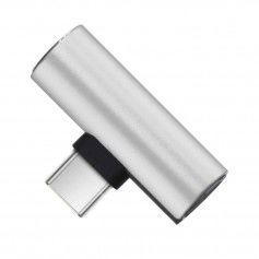 Dr. Phone-DrPhone DA1 - USB-C Duo Adapter - Converter - USB-C Naar Mini Jack + USB-C - Zilver (geen dac ondersteuning)€ 9,95€ 8,22DrPhoneAdapter/Converter8720118943397