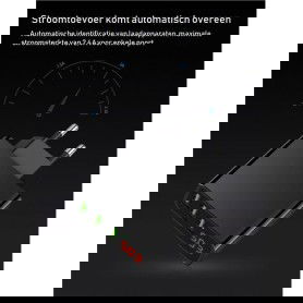 Dr. Phone-DrPhone AS1 - Lightning 3A Kabel - Magnetisch - 1 Meter + Thuislader 3 poorten USB - Fast Charge Lader LED - Geschikt voor Apple€ 18,95€ 15,66DrPhoneKabels8720118663578