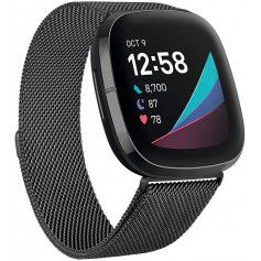 Dr. Phone-DrPhone FitBit Versa 3/Sense Milanese RVS Magnetische Bandje – Armband - Maat S - Zwart€ 14,95€ 12,36Home8720118054024