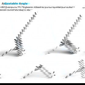 Dr. Phone-DrPhone LPS1 – Laptop Houder – Anti Slip Hoek – Verstelbare Beugels – Laptop Stand – Grijs€ 14,95€ 12,36DrPhoneLaptop Standhouder8720118663936