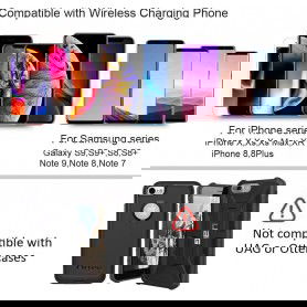 Dr. Phone-DrPhone WCP2 Auto Draadloos Oplaadpad – 15W - Antislip – Telefoonhouder functie – Zwart€ 29,95€ 24,75DrPhoneDraadloos Laden8720118054246