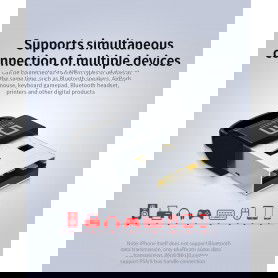 Dr. Phone-DrPhone DM30 Mini Bluetooth 5.0 Dongle Adapter - 10 tot 20m bereik– Datatransmissiesnelheid tot 3Mbps - Zwart€ 14,95€ 12,36DrPhoneBluetooth Adapter8720118054307