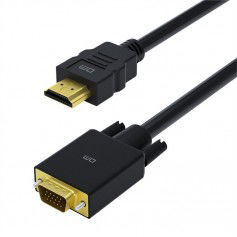 Dr. Phone-DrPhone DM33 HDMI naar VGA Kabel -1080P HD – 10,2 Gbps met audio adapter kabel – 1.8M- Zwart€ 13,95€ 11,53DrPhoneKabels8720118054383