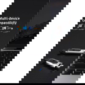 Dr. Phone-LUXWALLET PD1 Metalen USB3.1/3.0 Flash Drive – USB Stick - 256GB - Leessnelheid tot 100Mb/s – Push&Pull - Zilver€ 39,95€ 33,02LUXWALLETFlashdrives8720118054468