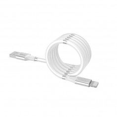 Dr. Phone-DrPhone MAG1 - 3A Kabel - Magnetisch Oprolsysteem - Geschikt voor Apple Lightning - iPhone - iPad - 1 Meter Oplaad kabel – Wit€ 9,95€ 8,22DrPhoneKabels8720118575413