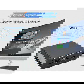 Dr. Phone-Elementkey AIR1 Computer - i5-8265U - 3.90Ghz Turbo - 8GB RAM + 256GB NVME SSD + 1TB HDD + Windows 11 PRO PC + AC WIFI - Zwart€ 599,95€ 495,83ElementkeyMini Computer8720118275276