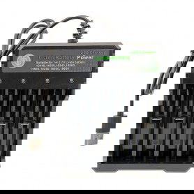Dr. Phone-DrPhone BC4S - Batterijlader - 4 Sloten - Indicator - USB aansluiting - 10440 14500 16340 16650 14650 18350 18500 18650€ 14,95€ 12,36DrPhoneBatterijoplader8720118222676