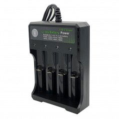 Dr. Phone-DrPhone BC4S - Batterijlader - 4 Sloten - Indicator - USB aansluiting - 10440 14500 16340 16650 14650 18350 18500 18650€ 14,95€ 12,36DrPhoneBatterijoplader8720118222676