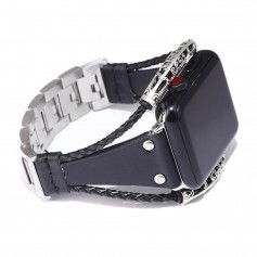 Dr. Phone-DrPhone X Lederen Band - Lederen Band Geschikt voor Apple Watch 42/44 MM – Zwart€ 19,95€ 16,49DrPhoneWearablebandje8720118666852