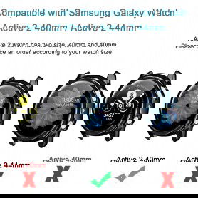 Dr. Phone-DrPhone TPU Bumper Case – Beschermhoes - Volledige bescherming - Geschikt voor Samsung Galaxy Watch Active 2 40mm - Transparant€ 8,95€ 7,40Samsung8720118056790