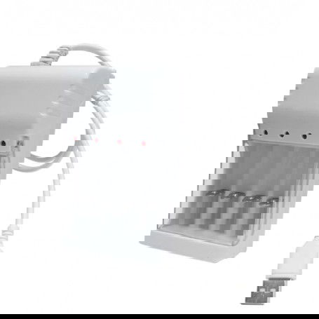 Dr. Phone-DrPhone BD7 – Batterij lader - Oplader - 4 Poorten - Usb - AA – AAA met beschermkap – Oplaadbaar - Wit€ 12,95€ 10,70DrPhoneBatterijoplader8720118056431
