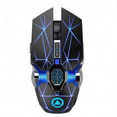Dr. Phone-Elementkey DML3 Draadloze USB 2.4Ghz Gaming Muis - Stille Optische Ergonomische muis – 1600 DPI - Zwart€ 27,95€ 23,10ElementkeyMuis8720118056639