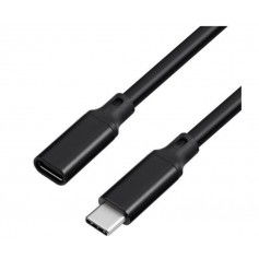 Dr. Phone-DrPhone CHX10 USB-C 3.1 Gen 2 naar Type-C female – Data - 4K Audio + Video - 100W PD Verleng Kabel - Oplaadkabel – 3 Meter€ 24,95€ 20,62DrPhoneKabels8720118825709