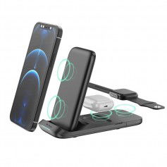 Dr. Phone-DrPhone DFC6 3 in 1 Draadloos laadstation – 15W – Opvouwbaar - Geschikt voor o.a Apple Watch/ iPhone 11/12/Airpods / S21/S20 etc€ 49,95€ 41,28DrPhoneDockingstation8720118275764