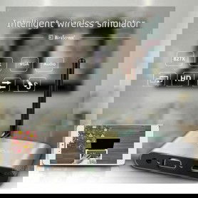 Dr. Phone-DrPhone WDR7 - Mirascreen - Draadloze HDMI/VGA TV Stick – Miracast/DLNA/Airplay 5G 4K WIFI Display Ontvanger- Dongle - Grijs€ 64,95€ 53,68DrPhoneDongle TV Ontvanger 8720118059203