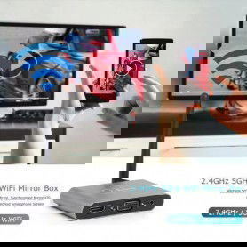 Dr. Phone-DrPhone WDR7 - Mirascreen - Draadloze HDMI/VGA TV Stick – Miracast/DLNA/Airplay 5G 4K WIFI Display Ontvanger- Dongle - Grijs€ 64,95€ 53,68DrPhoneDongle TV Ontvanger 8720118059203