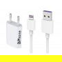 DrPhone LS1 USB Lader Stekker Oplader + Kabel 2.4A- 3 Meter - Oplaadkabel – Adapter – Geschikt voor o.a Apple iPhone /iPad/iPod