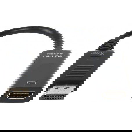 Dr. Phone-DrPhone DNH DisplayPort 1.2 Mannelijk naar HDMI 1.4 Vrouwelijk Adapter 4K@30HZ - Converter -Verguld – 0.20 CM - Zwart€ 14,95€ 12,36DrPhoneKabels8720118099681