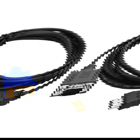 Dr. Phone-DrPhone HTV HDMI Mannelijk naar VGA Mannelijk Kabel- HD 1080p - D-SUB 15 Pin M/M - 3M€ 13,95€ 11,53DrPhoneKabels8720118099698