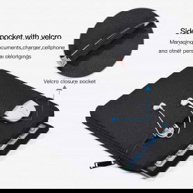 Dr. Phone-DrPhone S06 10.5 inch Sleeve - Tablethoes – Pouchbag - Geschikt voor o.a iPad Pro 11 2020/ Samsung S6 etc - Zwart€ 19,95€ 16,49DrPhone10.5 inch8720118099988