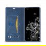 DrPhone Imeeke 1 - Pashouder - PU leer - Magnetische Flip - Galaxy S21 - Blauw