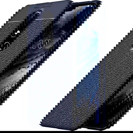 Dr. Phone-DrPhone Nokia 6.1 Pro (2018) TPU Siliconen Autofocus Hoesje - Leren Achterkant Textuur [Valbescherming /€ 7,95€ 6,57Nokia8720118469088