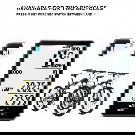 Dr. Phone-DrPhone FCS3 – Fiets Computer – 18 Functies – Achtergrondverlichting - Waterdicht – Draadloos Fietscomputer - Zwart€ 29,95€ 24,75DrPhoneFietscomputer8720118091036