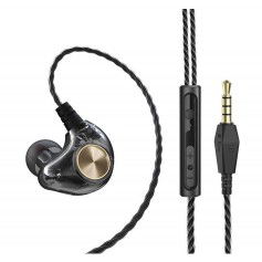 Dr. Phone-DrPhone HK1 Bedraad Aux 3.5mm In-Ear Oordoppen - Hybrid HIFI Oortelefoon met 5D Bass & Passief Ruisonderdrukking – Zwart/Goud€ 14,95€ 12,36DrPhoneIn-ear Oordoppen8720118100011