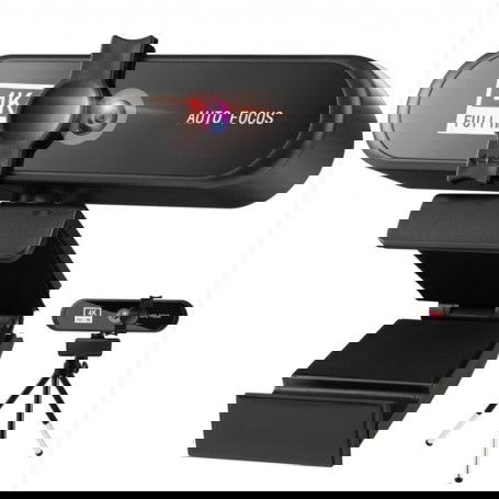 Dr. Phone-DrPhone CW7 - 4K Webcam – 3840x2160p – met Microfoon/Statief en Privacykap - Autofocus - Groothoek – 8MP - Zwart€ 54,95€ 45,41DrPhoneWebcams8720118057704