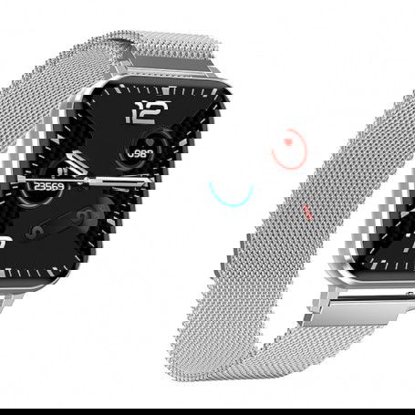 Dr. Phone-DrPhone CurvX2 - IP68 Waterdichte 1.78 Inch Grote Scherm - Smartwatch voor Mannen Vrouwen - ECG Hartslag Bloeddrukmeter - Zilver€ 74,95€ 61,94DrPhoneSmartwatch8720118276242