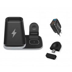 Dr. Phone-DrPhone LEVEL2 - Draadloze Oplader - 4 in 1 - Docking Station - Oplaadstation - Airpods/ Apple Watch / Apple Penhouder/ iPhone€ 49,95€ 41,28DrPhoneQi Ontvanger8720118663370
