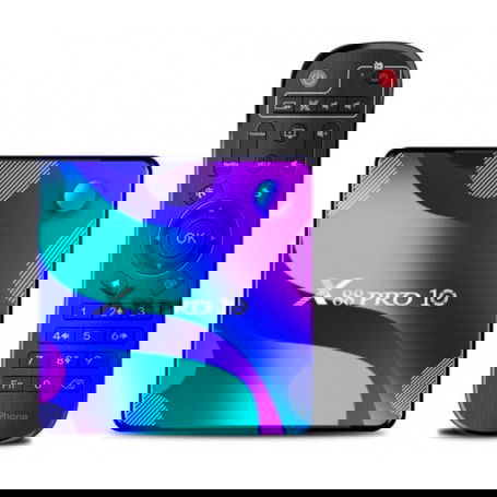 Dr. Phone-DrPhone GPU2 – Android Mediaspeler - 4GB RAM 64GB Opslag – 4K Ultra HD TV Box – Android 10.0 - 2.4 / 5.0 Ghz Dual Band WiFI€ 69,95€ 57,81DrPhoneMediaspeler8720118090916