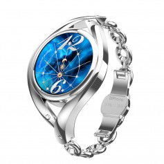 Dr. Phone-DrPhone Ladies ART - Smartwatch Vrouwen - Luxe Armband - Ultradunne Slimme Horloge - Hartslagmeter - Stappenteller - Zilver€ 69,95€ 57,81DrPhoneSmartwatch8720118276358