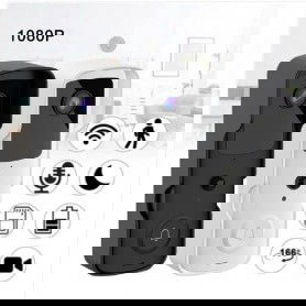 Dr. Phone-DrPhone LM2-C WiFi Video deurbel - 1080P Full HD Scherp Beeld - Micro SD Opslag + Cloud Opslag - 2 Weg Audio - Nachtvisie€ 119,95€ 99,13DrPhoneCamera 8720118090558