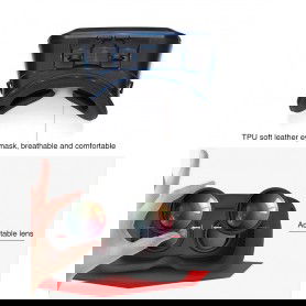 Dr. Phone-DrPhone VRZ6 - 3D Virtual Reality Bril - 1080P VR Bril - Comfortabel - Geschikt voor Smartphones - Zwart€ 39,95€ 33,02DrPhoneSmartphone Virtual Reality bril8720118226575