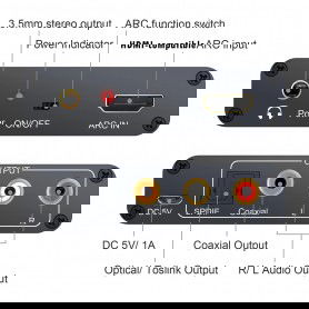 Dr. Phone-DrPhone ARC11 Audio-extractor - ARC - HDMI met digitale optische TOSLINK SPDIF/coaxiale en analoge 3,5 mm L/R stereo€ 37,95€ 31,36DrPhoneAudio-extractors8720118469699