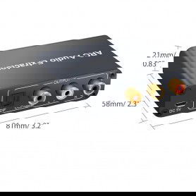 Dr. Phone-DrPhone ARC11 Audio-extractor - ARC - HDMI met digitale optische TOSLINK SPDIF/coaxiale en analoge 3,5 mm L/R stereo€ 37,95€ 31,36DrPhoneAudio-extractors8720118469699