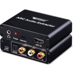 Dr. Phone-DrPhone ARC11 Audio-extractor - ARC - HDMI met digitale optische TOSLINK SPDIF/coaxiale en analoge 3,5 mm L/R stereo€ 37,95€ 31,36DrPhoneAudio-extractors8720118469699