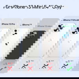 Dr. Phone-DrPhone WH1 Waterdichte Hoes IP68 – Geschikt voor iPhone 13 Mini - Ingebouwde schermbeschermer –Stofdicht – Schokbestendig€ 24,95€ 20,62DrPhoneApple8720118102244