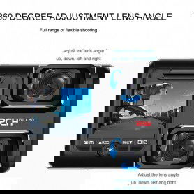 Dr. Phone-DrPhone RangeT1 Dashcam – Full HD 1080P – WiFI + Dubbele Sony IMX323 Lens - Nachtzicht - Loop Opneemfunctie - Zwart€ 89,95€ 74,34DrPhoneDashcam8720118912751