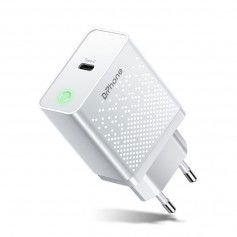 Dr. Phone-DrPhone HALO10 - 20W PD Snel Lader – USB-C Thuislader - Quick Charge 4.0 - 5V 3A / 9V 2.2A met LED ring - Wit€ 19,95€ 16,49DrPhoneThuislader/ Wandlader 8720118102411