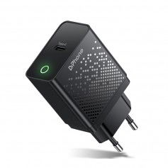 Dr. Phone-DrPhone HALO10 - 20W PD Snel Lader – USB-C Thuislader - Quick Charge 4.0 - 5V 3A / 9V 2.2A met LED ring - Zwart€ 19,95€ 16,49DrPhoneThuislader/ Wandlader 