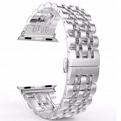 Dr. Phone-DrPhone 7-Kralen - Horlogeband RVS - Roestvrij Stalen Armband - Geschikt voor Apple Watch 38/40/41mm - Zilver€ 24,95€ 20,62DrPhoneWearablebandje7091136669523