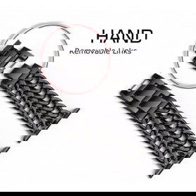 Dr. Phone-DrPhone KRL - Ketting Armband - Horlogeband - RVS Metalen Band voor Dames - Geschikt voor Apple Watch 42mm / 44mm - Zwart€ 24,95€ 20,62DrPhoneWearablebandje8720118136126