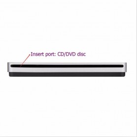 Dr. Phone-DrPhone ECD1 Externe USB 3.0 DVD Speler/Driver-CD-DVD+/-RW-Brander -Slot-in CD-Rom - Zilver€ 44,95€ 37,15DrPhoneDVD/RW Spelers8720118930625