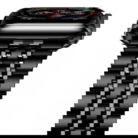 Dr. Phone-DrPhone 7 Kralen Horlogeband – Geschikt voor Apple Watch - Horlogeband 42/44/45mm - Inclusief adapters – Zwart / Zilver€ 29,95€ 24,75DrPhoneWearablebandje8720118910702