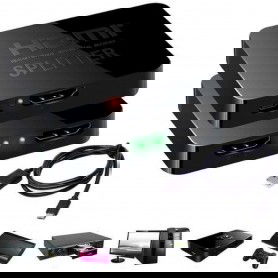 Dr. Phone-DrPhone – SwitchX5 - 4K HDMI Splitter – 1 in 2 uit – Compatible met HDMI - USB - 4K TV - 3D - Geschikt voor Laptop /Monitor€ 14,95€ 12,36DrPhoneHDMI-switch8720118055540
