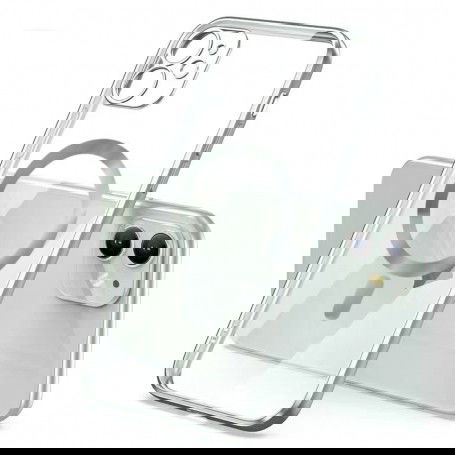 Dr. Phone-DrPhone YCA2 - Siliconen Hoesje – Magnetisch - Back Cover – 6,1 Inch - Geschikt voor iOS Smartphone 12 - Transparant/Zilver€ 9,95€ 8,22DrPhoneApple8720118226759