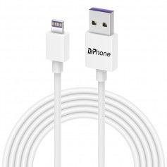 Dr. Phone-DrPhone® - Gecertificeerde 2 Meter Lightning naar USB kabel - 8-pin Oplaadkabel - TPE Materiaal - Veilig laden - Wit€ 8,95€ 7,40DrPhoneTelefoniekabel8720118737286