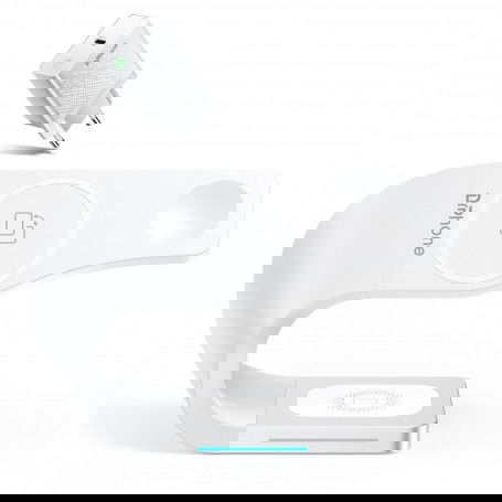 Dr. Phone-DrPhone Legend10 Magnetische 15W Snelle Draadloze oplader – Geschikt voor iPhone/Apple Watch/Airpods - Wit€ 44,95€ 37,15DrPhoneDockingstation8720118059821